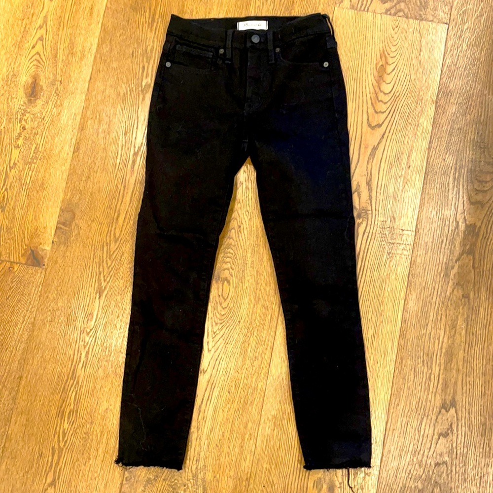 Madewell black Carbondale jeans size 26 crop